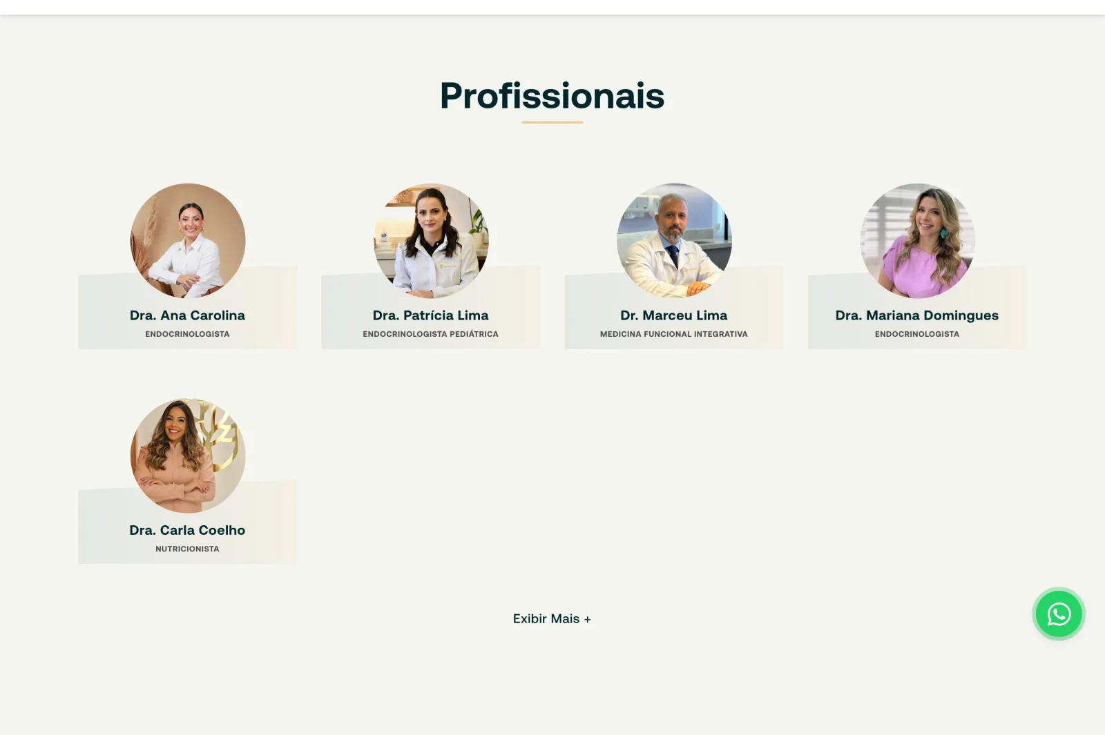 Clínica Gerações - Institutional Website screen 4