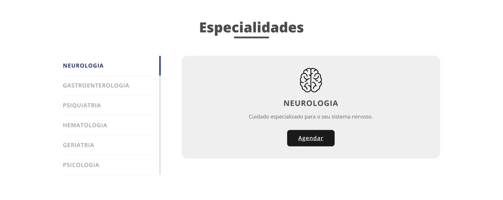 InCer - Institutional Website screen 2